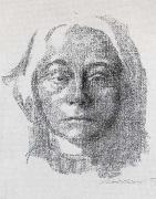 kathe kollwitz Even likeness oil